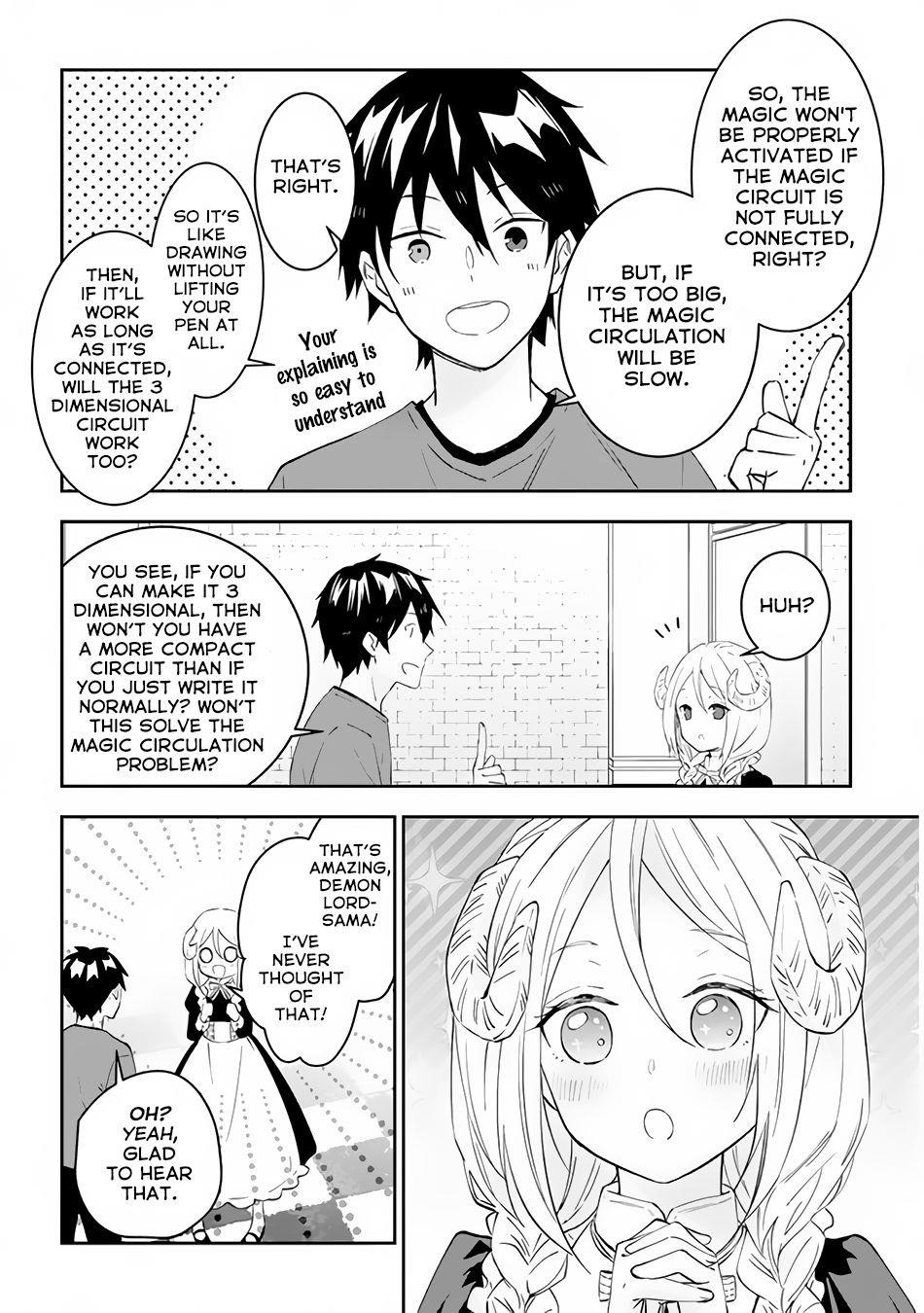 Maou Ni Natta Node, Dungeon Tsukutte Jingai Musume To Honobono Suru Chapter 27.1 - Page 8 in English