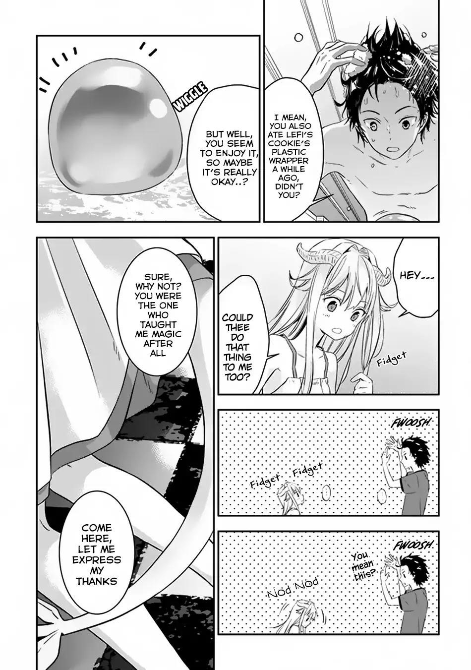 Maou Ni Natta Node, Dungeon Tsukutte Jingai Musume To Honobono Suru Chapter 3 - Page 14 in English