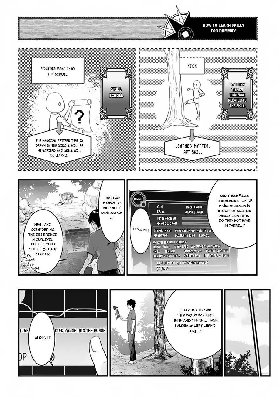 Maou Ni Natta Node, Dungeon Tsukutte Jingai Musume To Honobono Suru Chapter 4.1 - Page 4 in English