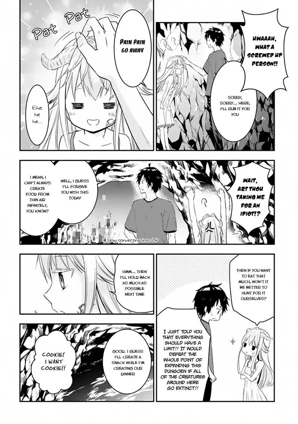 Maou Ni Natta Node, Dungeon Tsukutte Jingai Musume To Honobono Suru Chapter 4.1 - Page 9 in English
