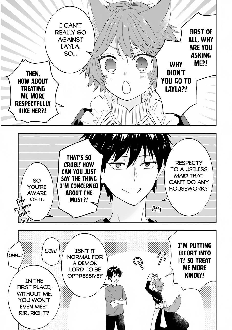 Maou Ni Natta Node, Dungeon Tsukutte Jingai Musume To Honobono Suru Chapter 40 - Page 3 in English