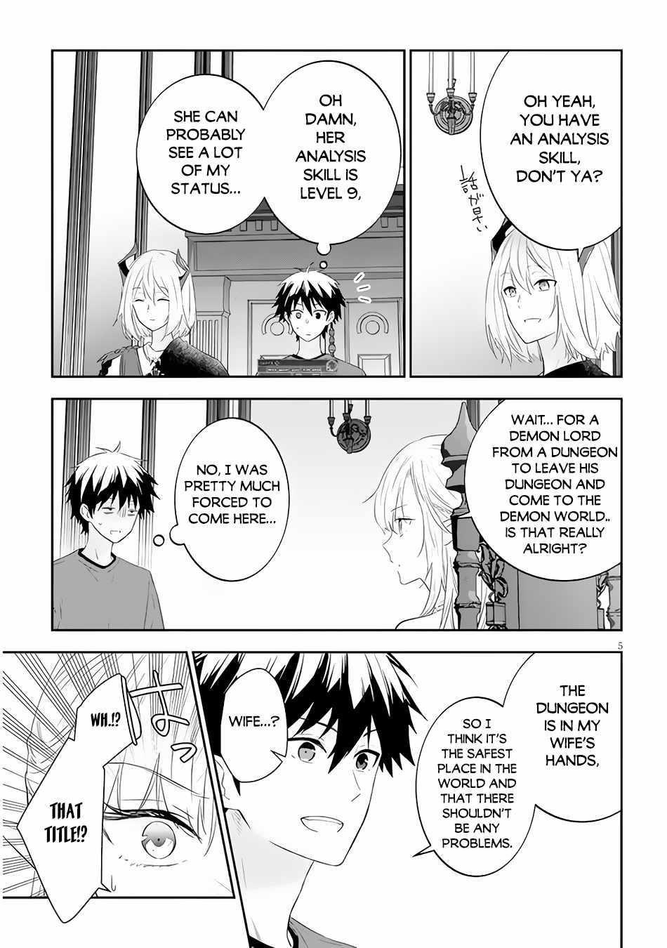 Maou Ni Natta Node, Dungeon Tsukutte Jingai Musume To Honobono Suru Chapter 53.1 - Page 5 in English