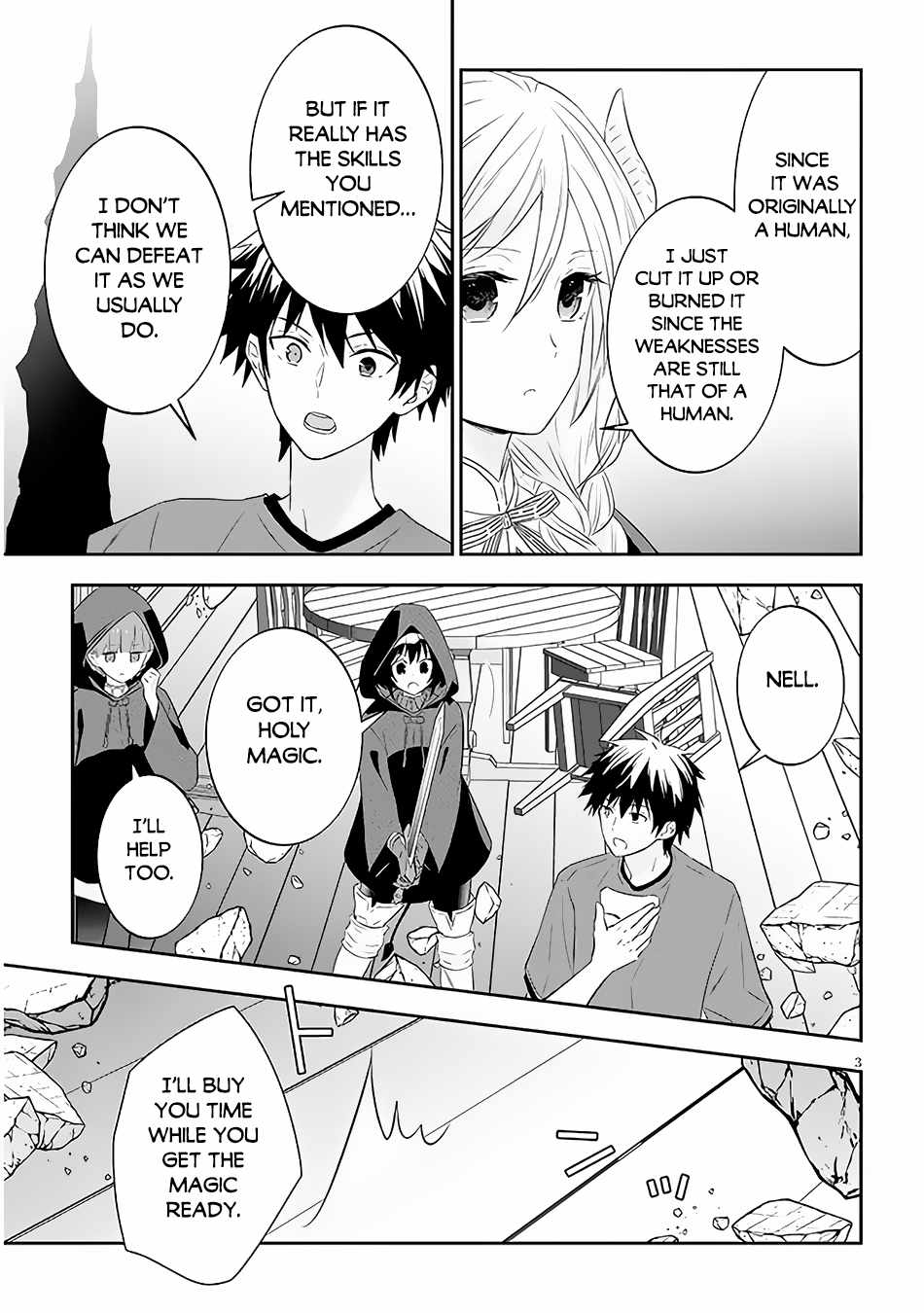 Maou Ni Natta Node, Dungeon Tsukutte Jingai Musume To Honobono Suru Chapter 55.1 - Page 3 in English