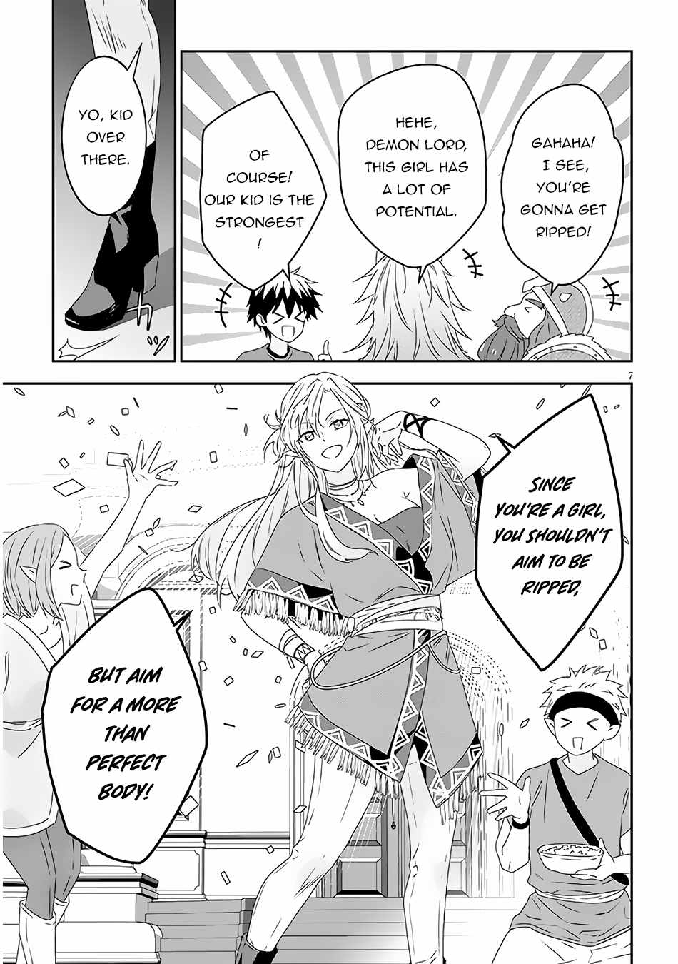 Maou Ni Natta Node, Dungeon Tsukutte Jingai Musume To Honobono Suru Chapter 59.1 - Page 7 in English