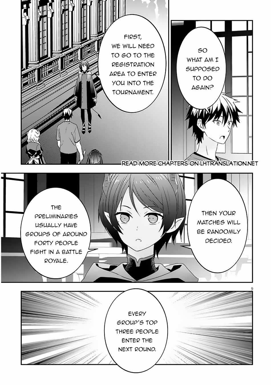 Maou Ni Natta Node, Dungeon Tsukutte Jingai Musume To Honobono Suru Chapter 59.1 - Page 9 in English
