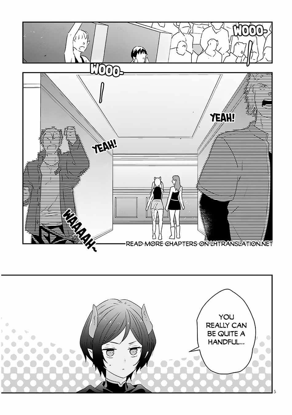 Maou Ni Natta Node, Dungeon Tsukutte Jingai Musume To Honobono Suru Chapter 60.1 - Page 5 in English