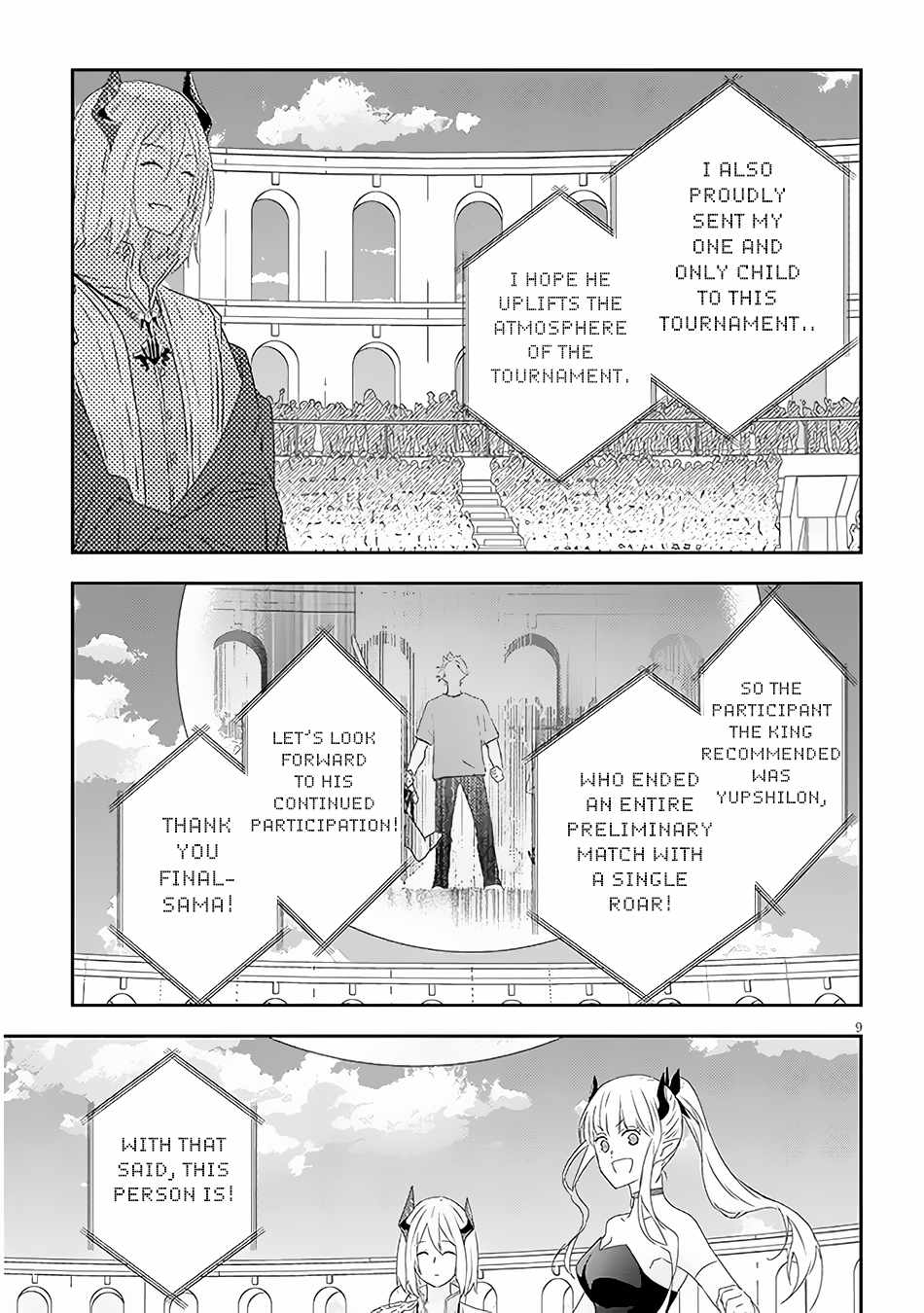 Maou Ni Natta Node, Dungeon Tsukutte Jingai Musume To Honobono Suru Chapter 60.1 - Page 9 in English