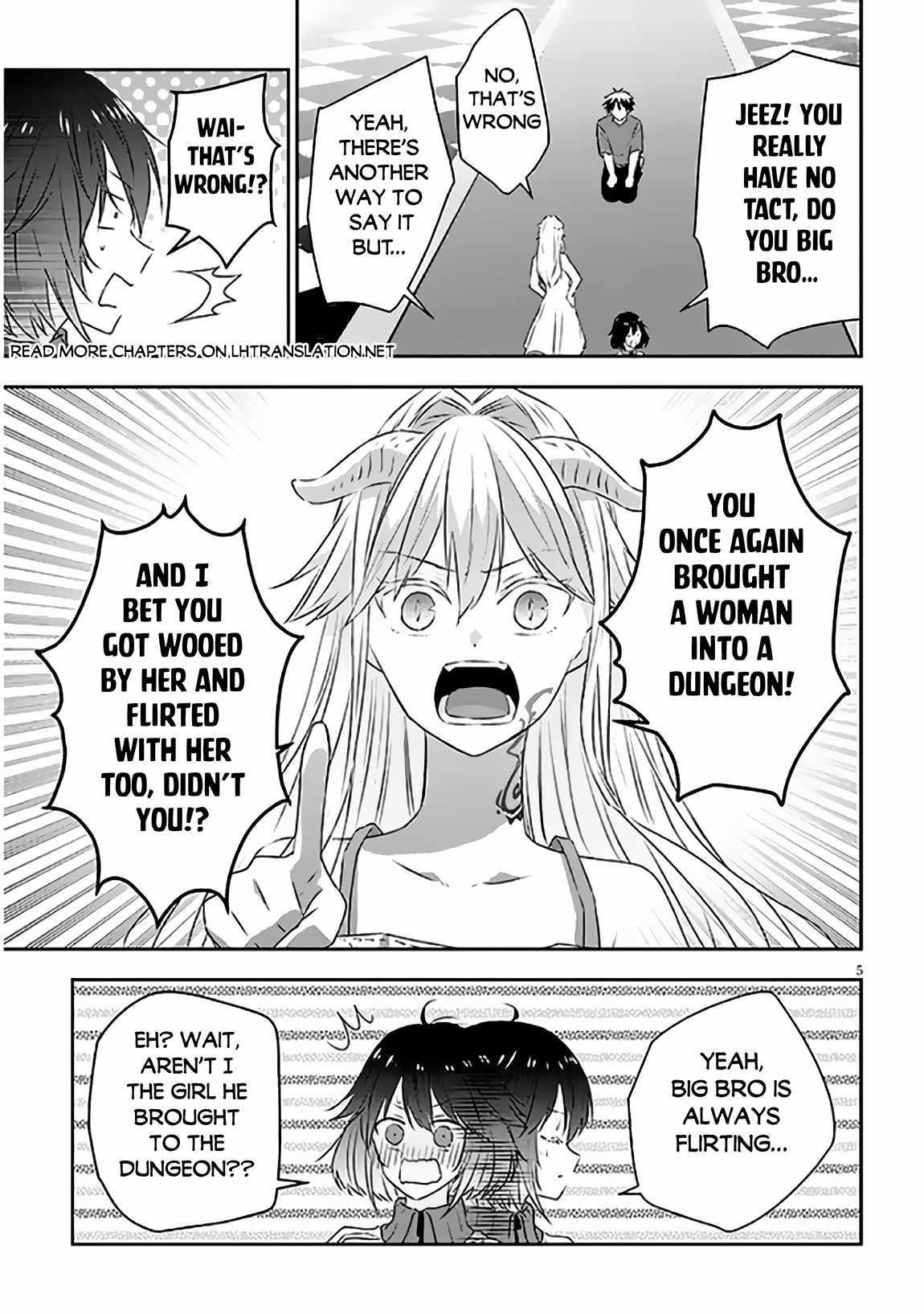 Maou Ni Natta Node, Dungeon Tsukutte Jingai Musume To Honobono Suru Chapter 69.1 - Page 5 in English