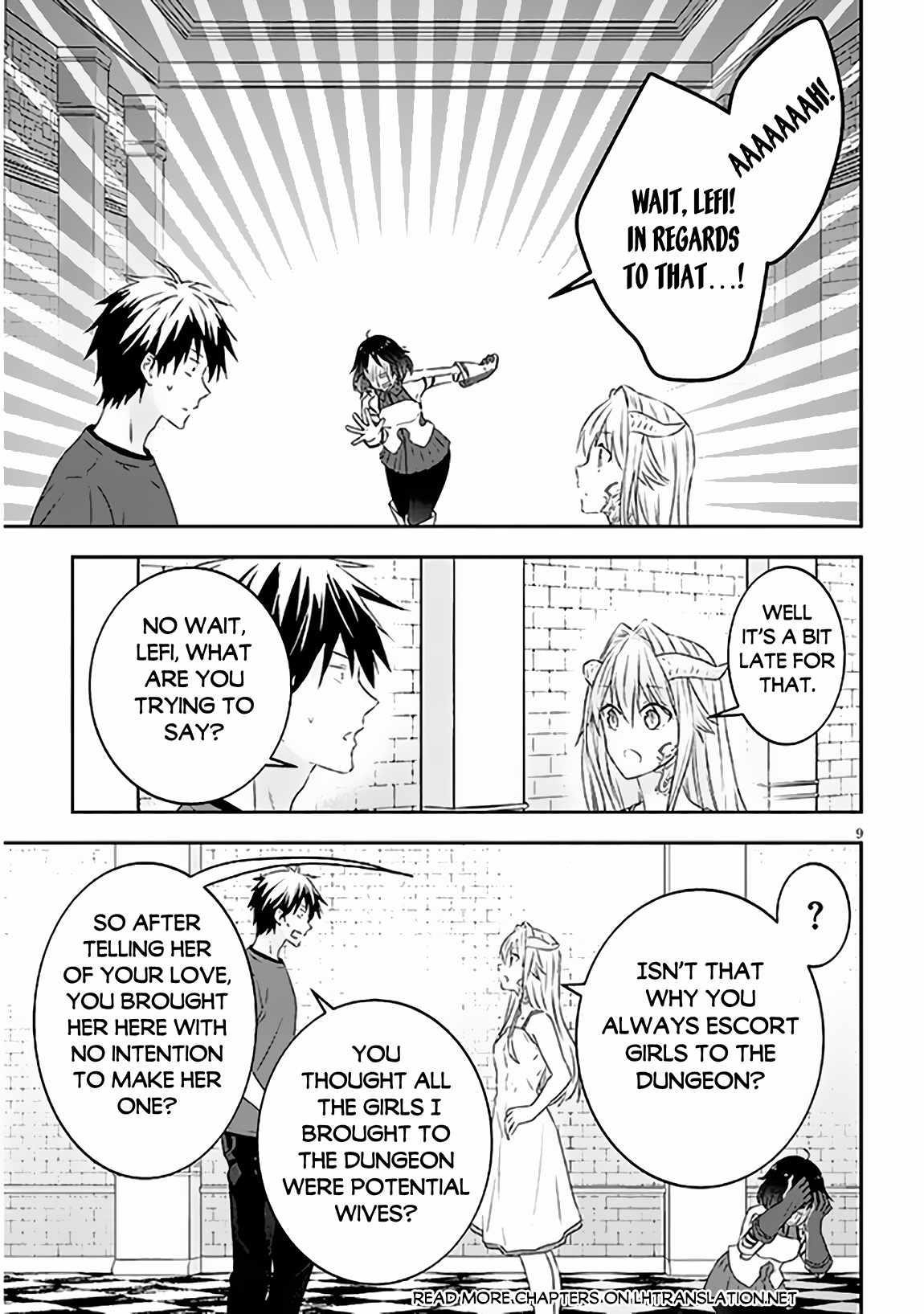 Maou Ni Natta Node, Dungeon Tsukutte Jingai Musume To Honobono Suru Chapter 69.1 - Page 9 in English