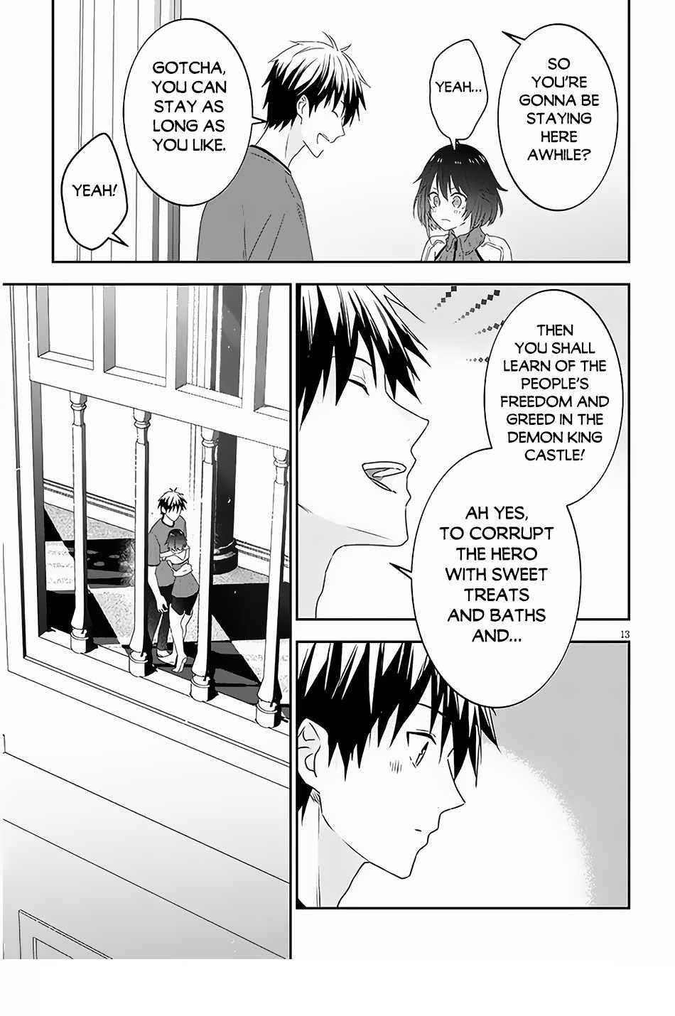 Maou Ni Natta Node, Dungeon Tsukutte Jingai Musume To Honobono Suru Chapter 70.1 - Page 13 in English