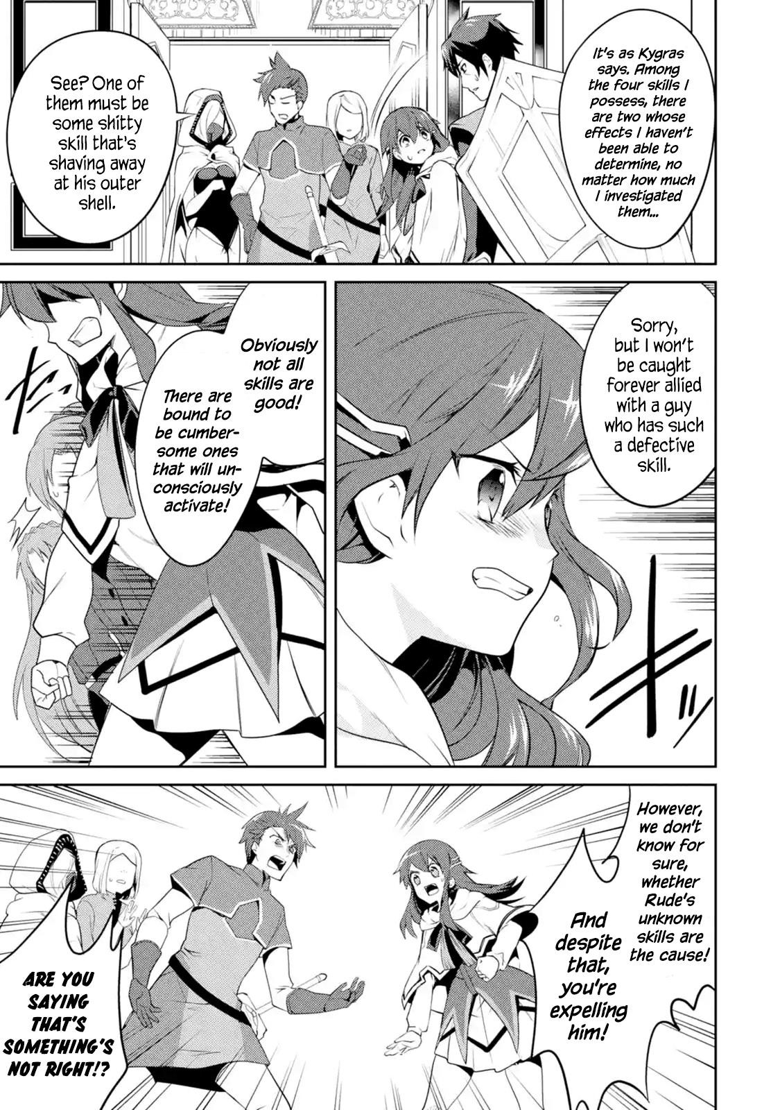 The Labyrinth Raids Of The Ultimate Tank ~The Tank Possessing A Rare 9,999 Endurance Skill Was Expelled From The Hero Party~ Chapter 1.2 - Page 6 in English