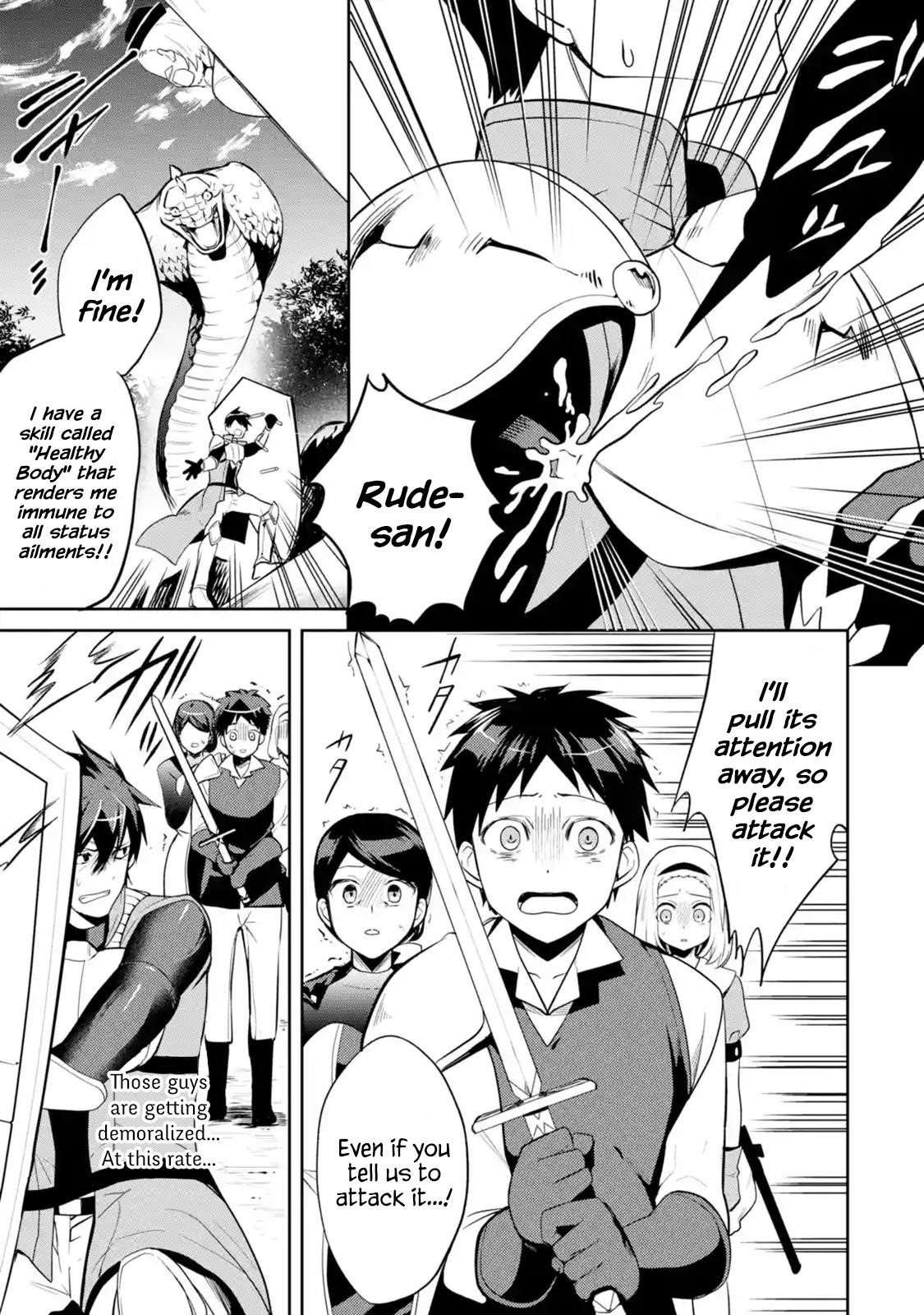 The Labyrinth Raids Of The Ultimate Tank ~The Tank Possessing A Rare 9,999 Endurance Skill Was Expelled From The Hero Party~ Chapter 1.4 - Page 8 in English
