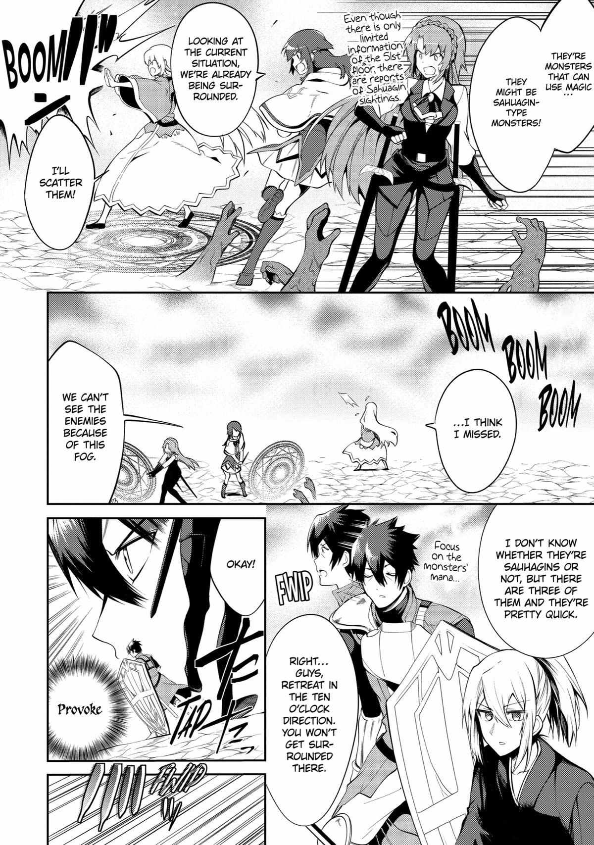 The Labyrinth Raids Of The Ultimate Tank ~The Tank Possessing A Rare 9,999 Endurance Skill Was Expelled From The Hero Party~ Chapter 16 - Page 22 in English