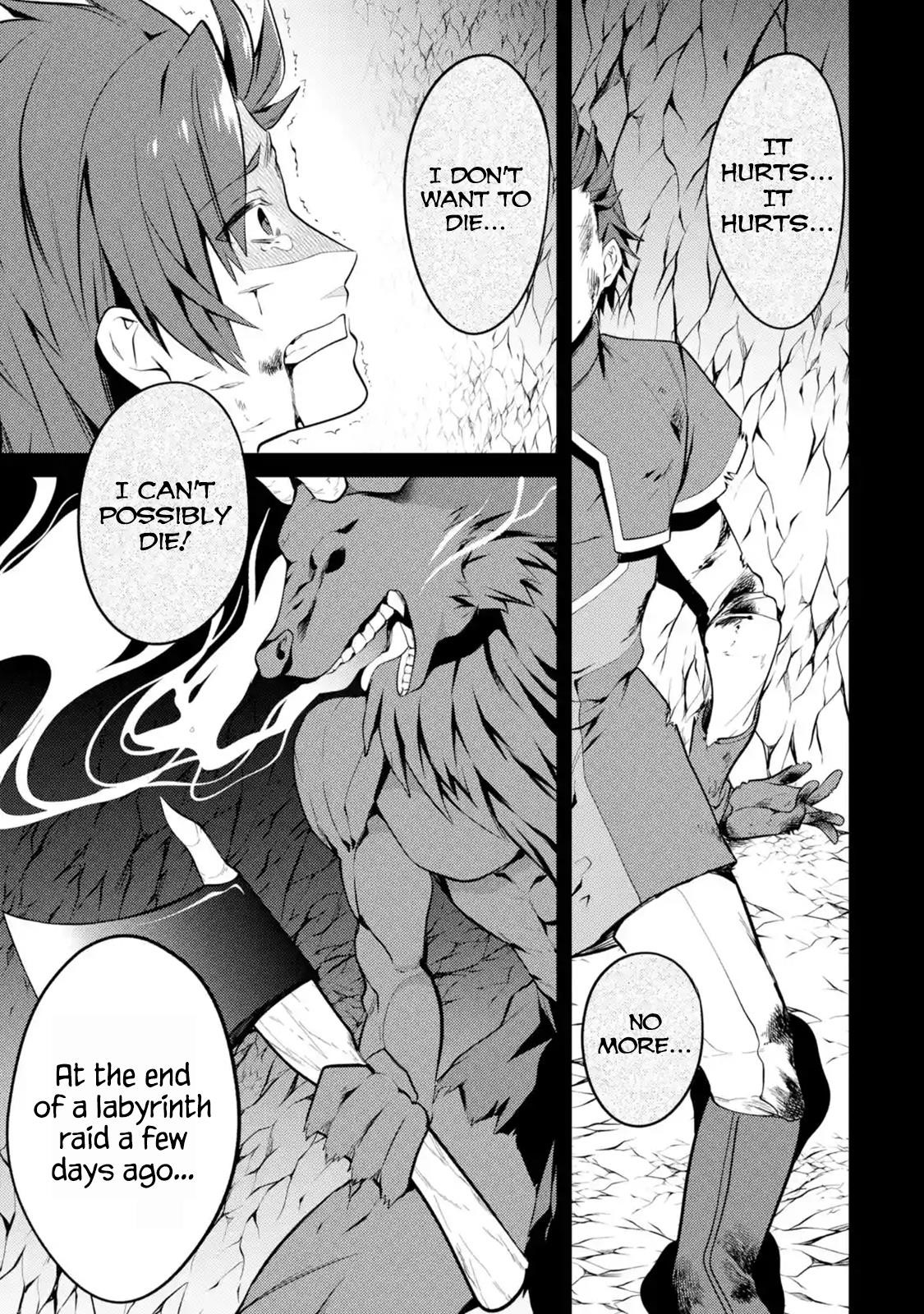 The Labyrinth Raids Of The Ultimate Tank ~The Tank Possessing A Rare 9,999 Endurance Skill Was Expelled From The Hero Party~ Chapter 4.4 - Page 12 in English
