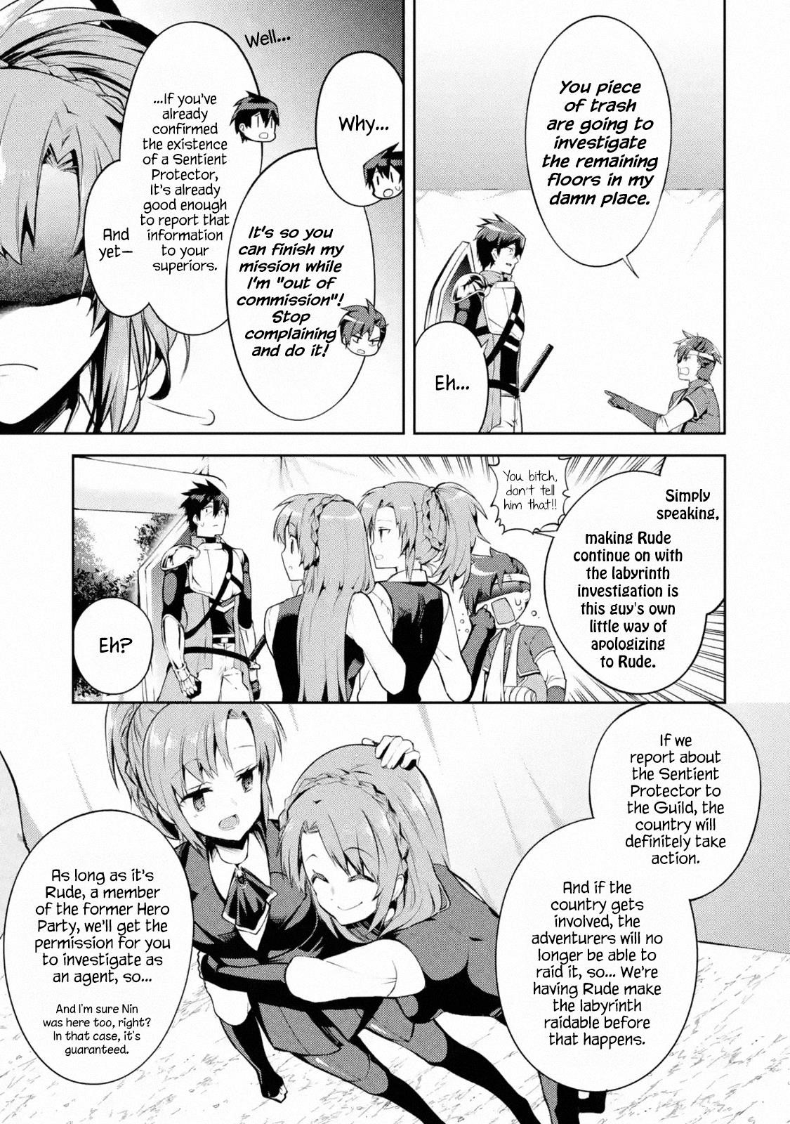 The Labyrinth Raids Of The Ultimate Tank ~The Tank Possessing A Rare 9,999 Endurance Skill Was Expelled From The Hero Party~ Chapter 9.1 - Page 5 in English