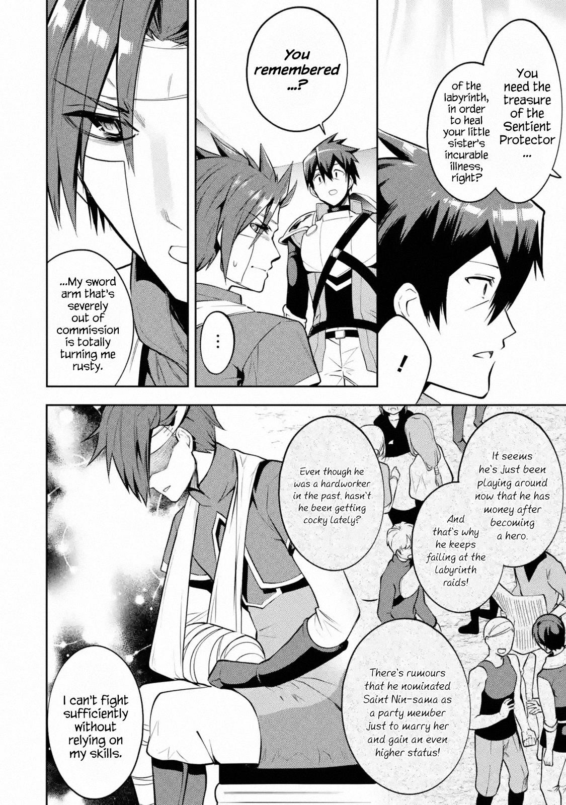 The Labyrinth Raids Of The Ultimate Tank ~The Tank Possessing A Rare 9,999 Endurance Skill Was Expelled From The Hero Party~ Chapter 9.1 - Page 6 in English