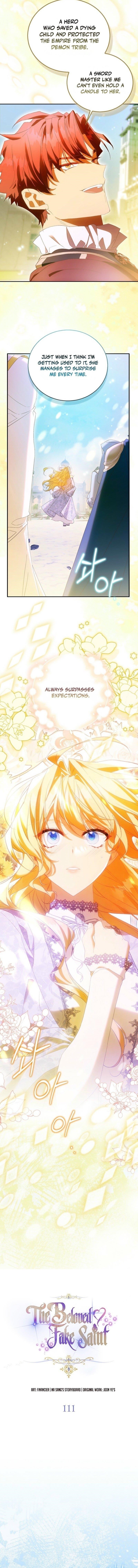 I’M A Fake Saintess But The Gods Are Obsessed Chapter 111 - Page 3 in English