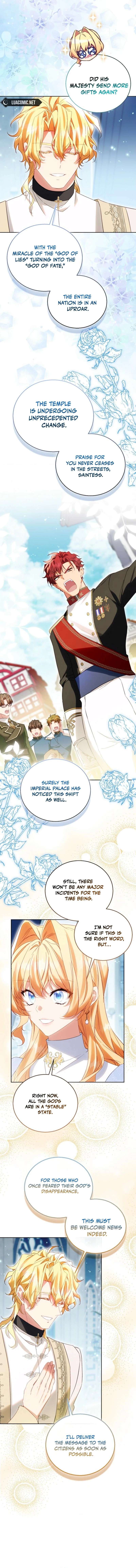 I’M A Fake Saintess But The Gods Are Obsessed Chapter 115 - Page 4 in English