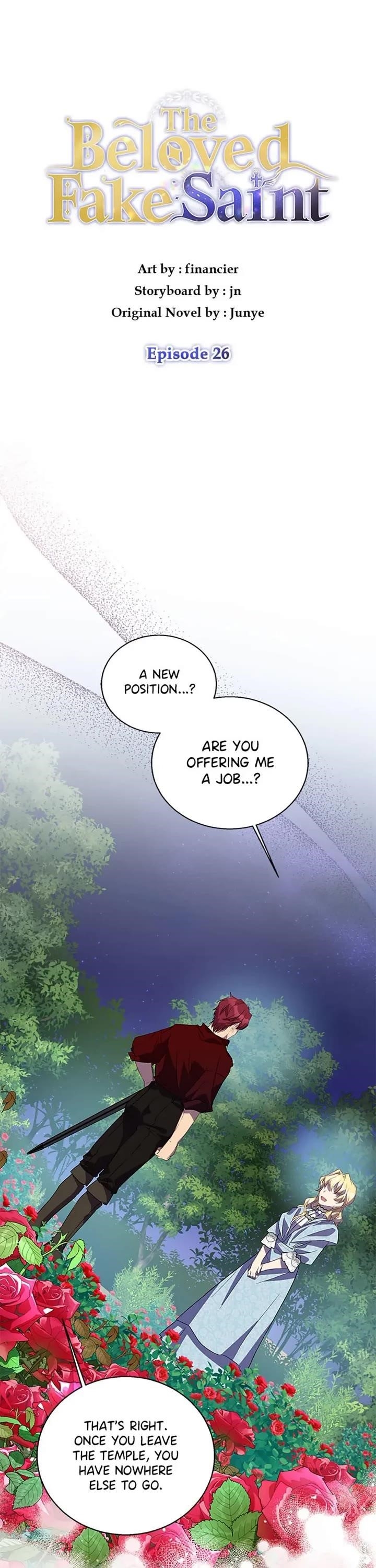 I’M A Fake Saintess But The Gods Are Obsessed Chapter 26 - Page 22 in English