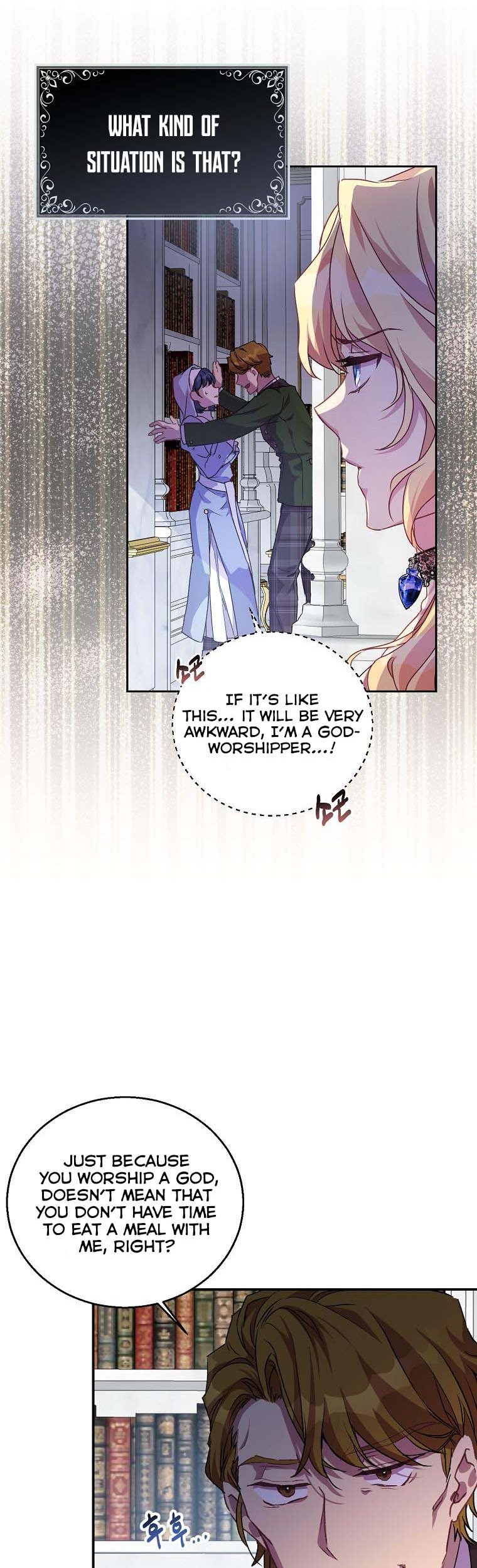 I’M A Fake Saintess But The Gods Are Obsessed Chapter 5 - Page 22 in English
