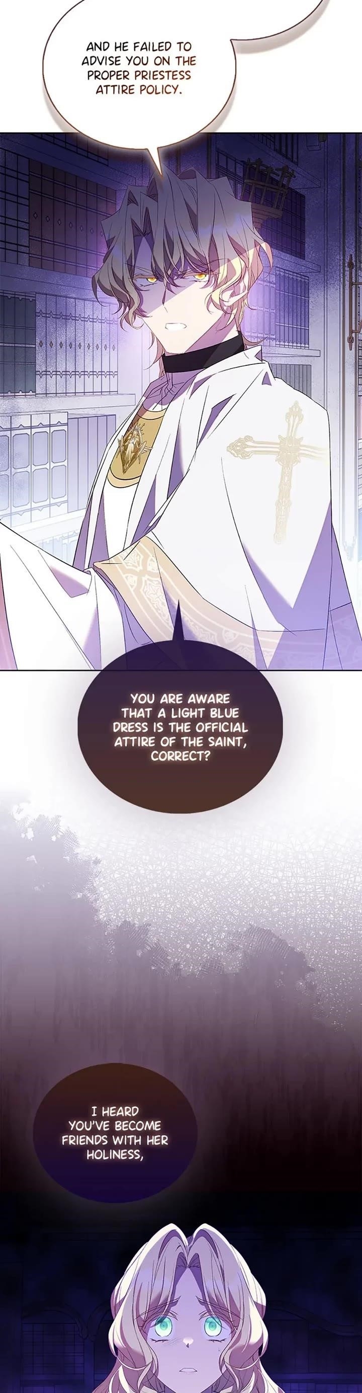 I’M A Fake Saintess But The Gods Are Obsessed Chapter 71 - Page 45 in English