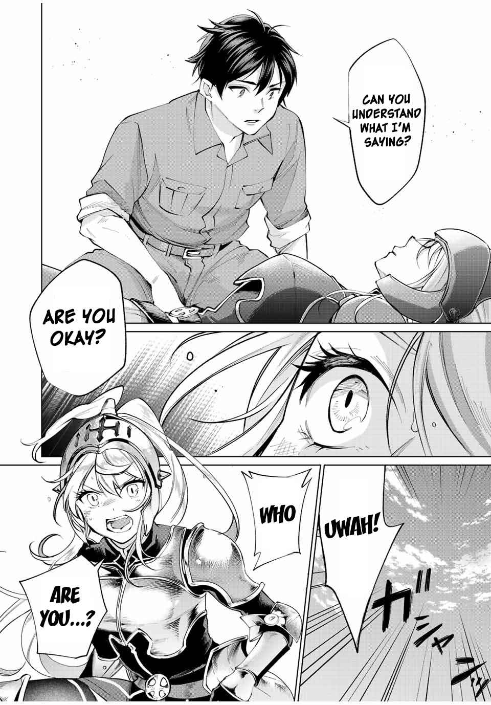 I Found a Female Knight in a Rice Field, in the Countryside They Think She’s My Wife Chapter 1 - Page 11 in English