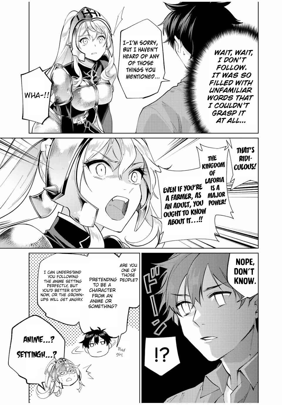 I Found a Female Knight in a Rice Field, in the Countryside They Think She’s My Wife Chapter 1 - Page 18 in English