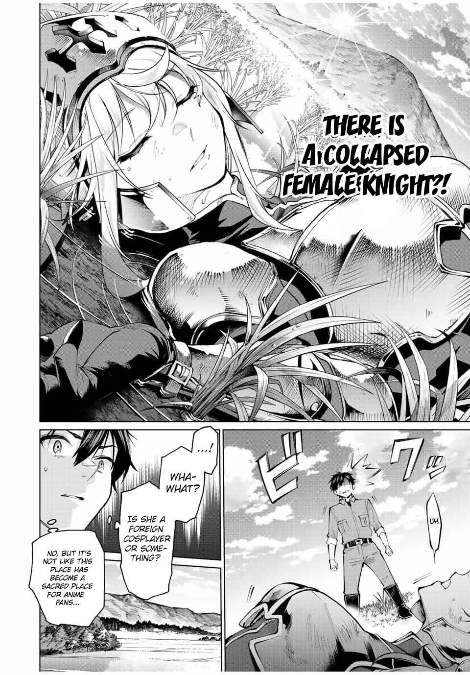 I Found a Female Knight in a Rice Field, in the Countryside They Think She’s My Wife Chapter 1 - Page 7 in English