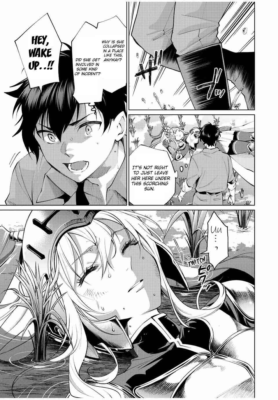 I Found a Female Knight in a Rice Field, in the Countryside They Think She’s My Wife Chapter 1 - Page 8 in English