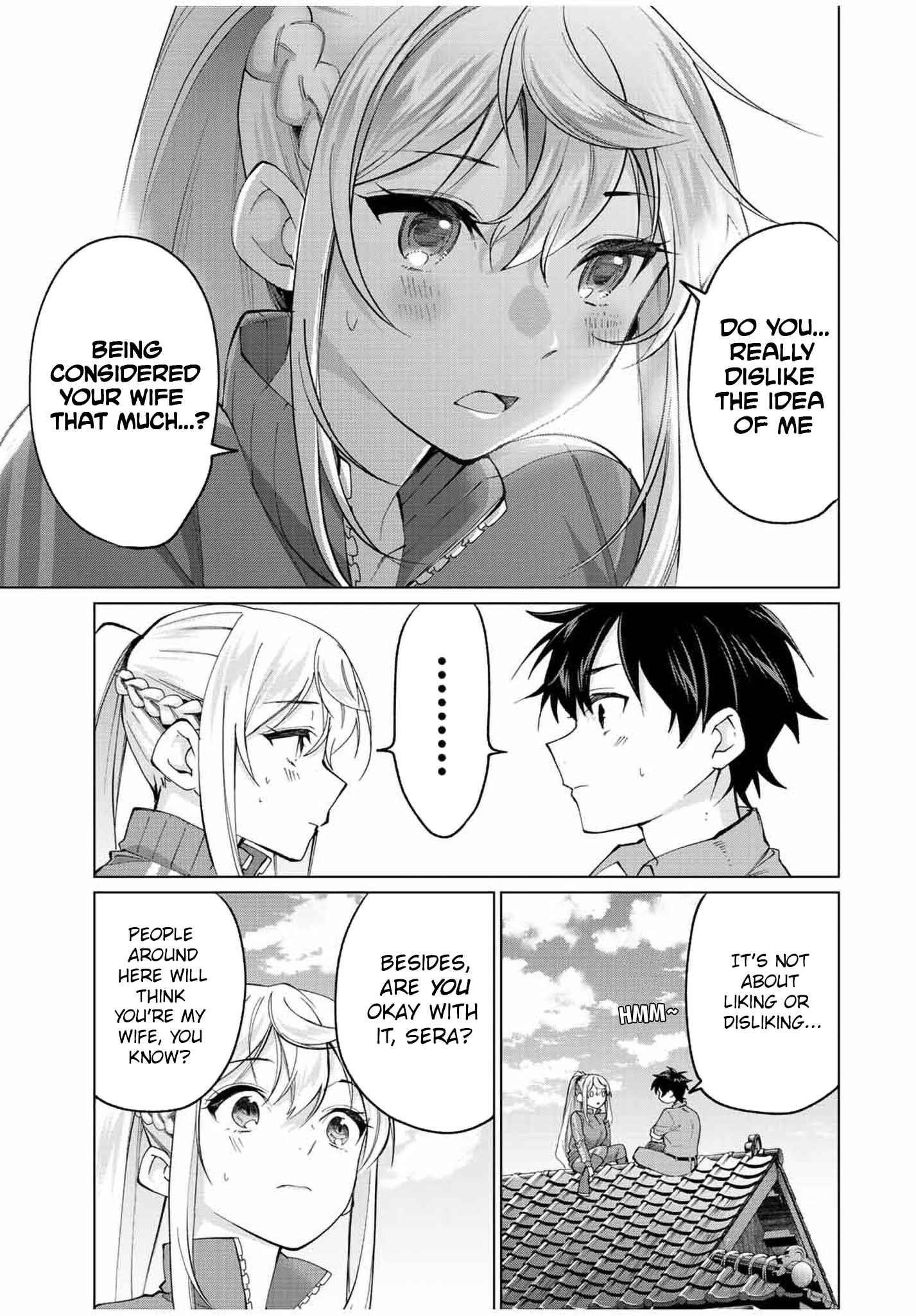 I Found a Female Knight in a Rice Field, in the Countryside They Think She’s My Wife Chapter 10 - Page 15 in English