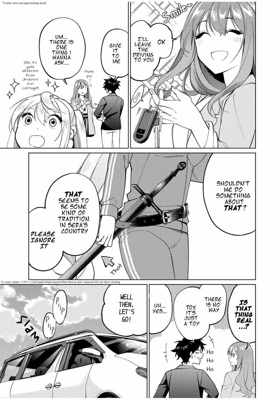 I Found a Female Knight in a Rice Field, in the Countryside They Think She’s My Wife Chapter 13 - Page 9 in English