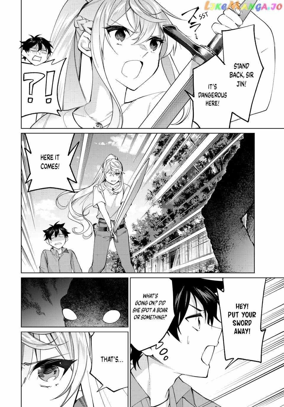 I Found a Female Knight in a Rice Field, in the Countryside They Think She’s My Wife Chapter 17 - Page 12 in English