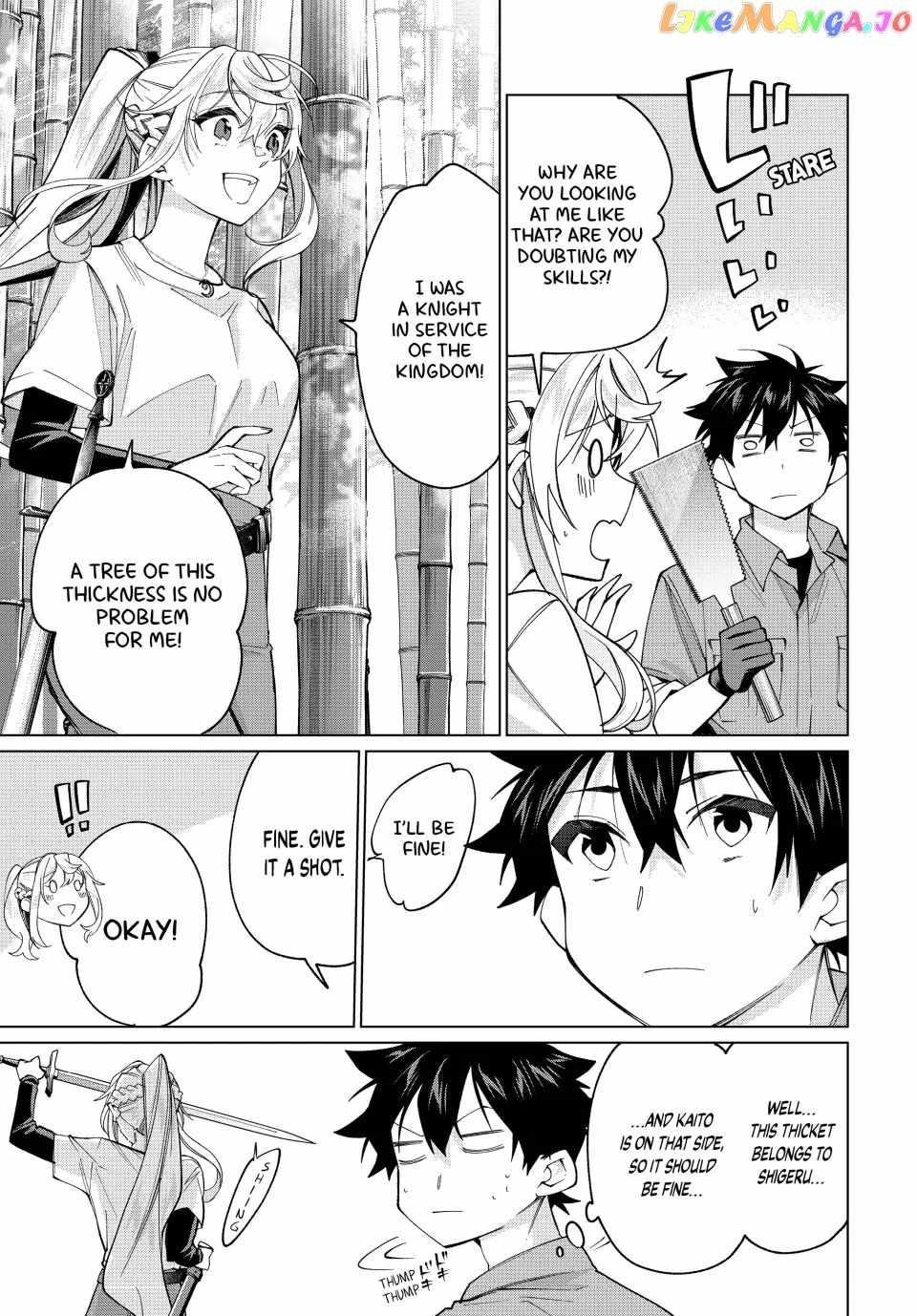 I Found a Female Knight in a Rice Field, in the Countryside They Think She’s My Wife Chapter 20 - Page 11 in English