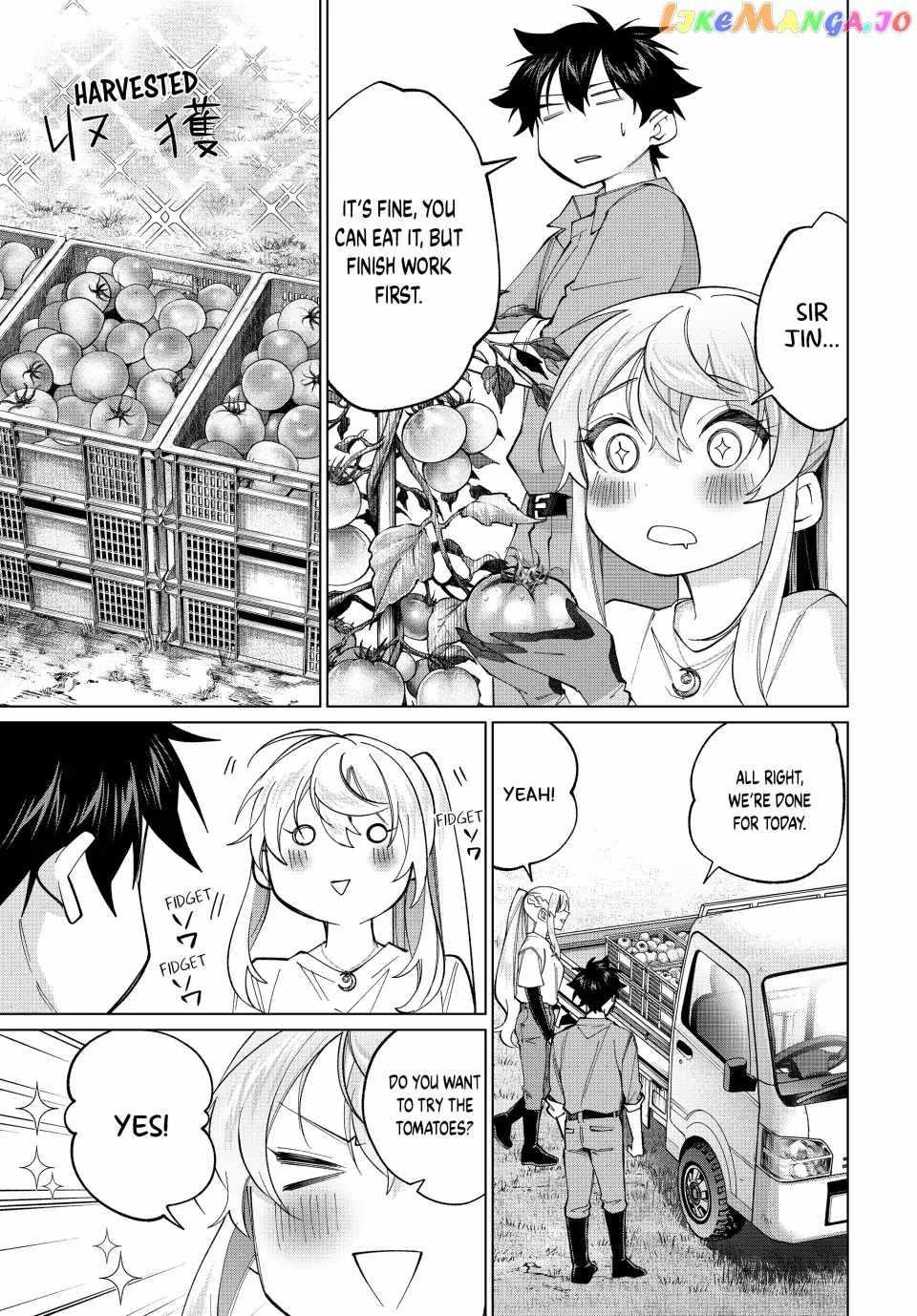 I Found a Female Knight in a Rice Field, in the Countryside They Think She’s My Wife Chapter 22 - Page 9 in English