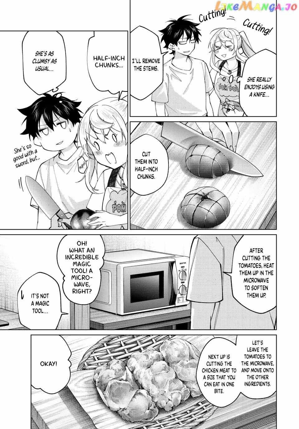 I Found a Female Knight in a Rice Field, in the Countryside They Think She’s My Wife Chapter 24 - Page 3 in English