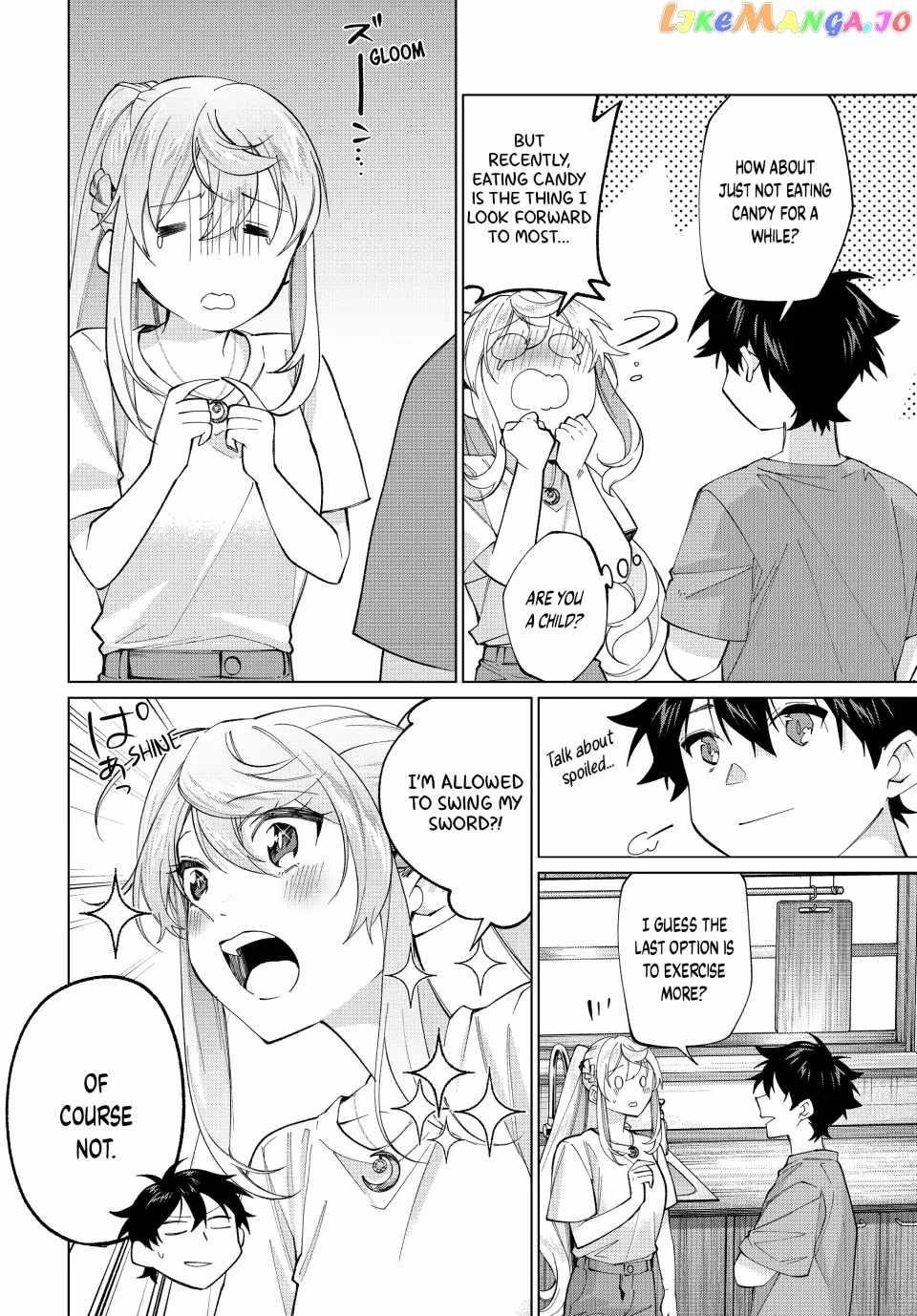 I Found a Female Knight in a Rice Field, in the Countryside They Think She’s My Wife Chapter 25 - Page 12 in English