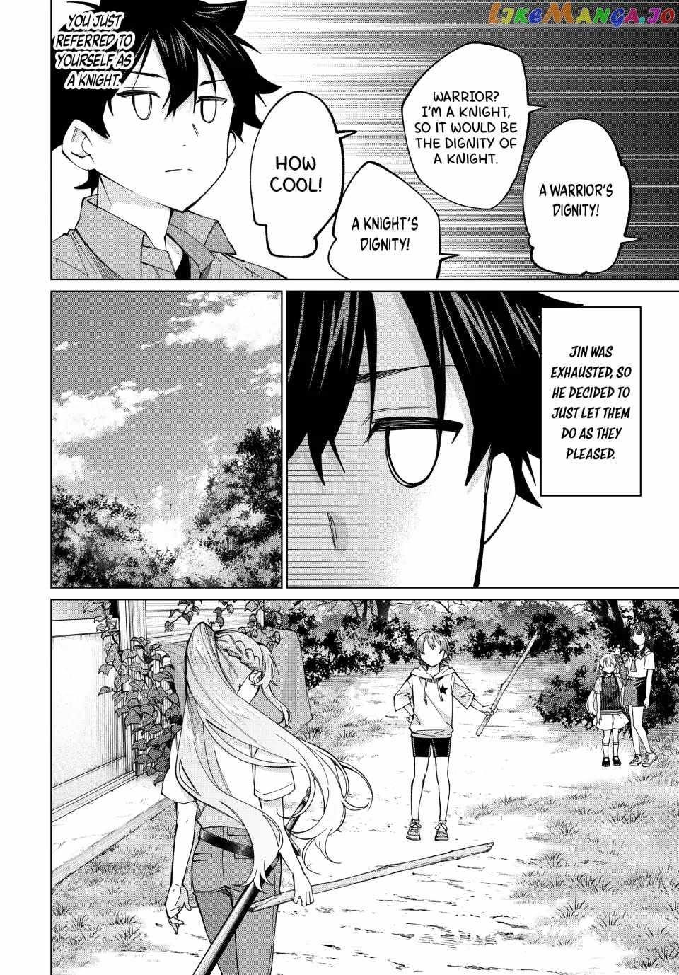 I Found a Female Knight in a Rice Field, in the Countryside They Think She’s My Wife Chapter 30 - Page 14 in English