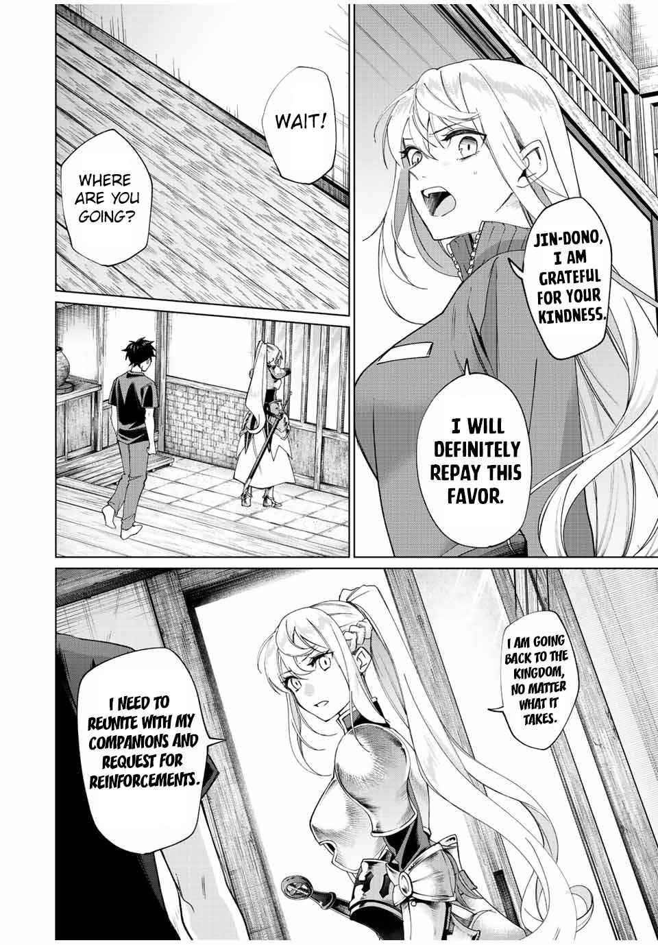 I Found a Female Knight in a Rice Field, in the Countryside They Think She’s My Wife Chapter 4 - Page 10 in English