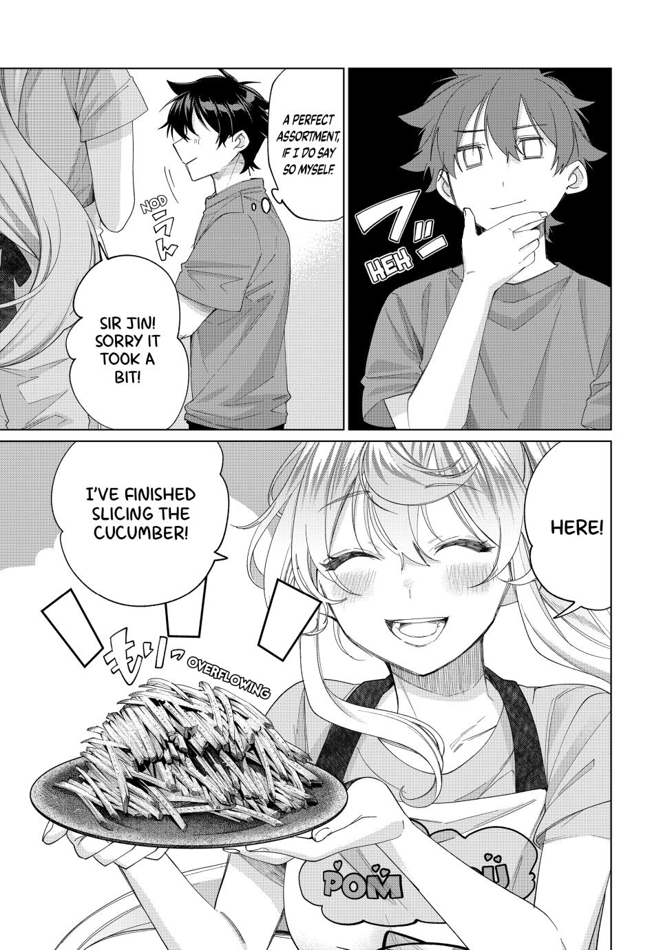 I Found a Female Knight in a Rice Field, in the Countryside They Think She’s My Wife Chapter 45 - Page 21 in English