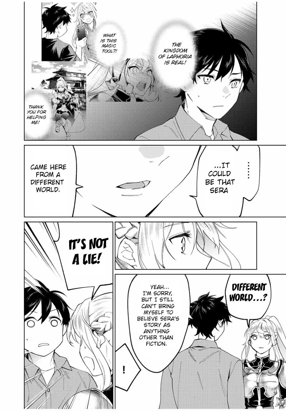 I Found a Female Knight in a Rice Field, in the Countryside They Think She’s My Wife Chapter 5 - Page 9 in English