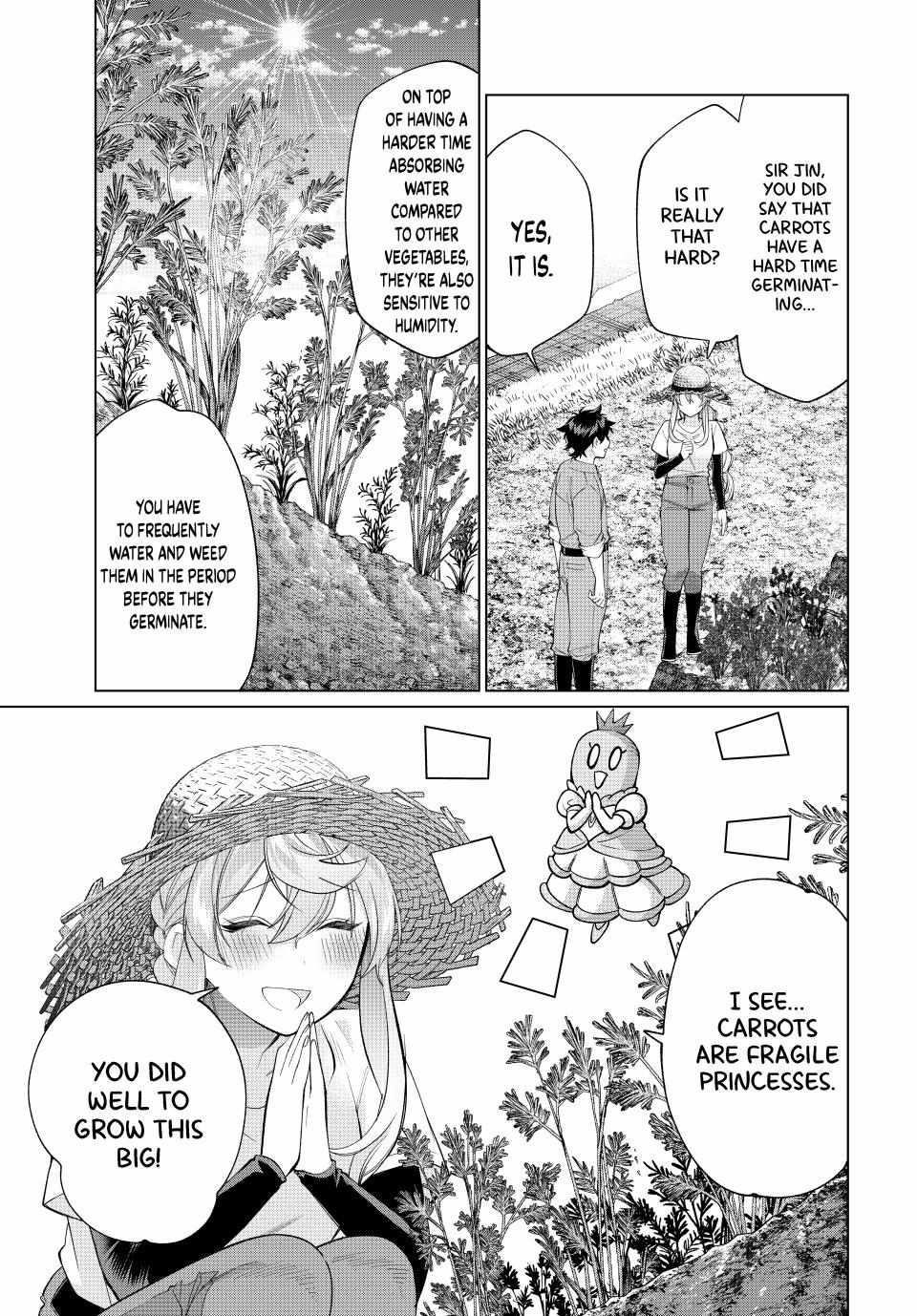 I Found a Female Knight in a Rice Field, in the Countryside They Think She’s My Wife Chapter 56 - Page 11 in English