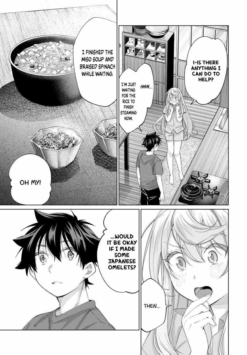 I Found a Female Knight in a Rice Field, in the Countryside They Think She’s My Wife Chapter 61 - Page 9 in English