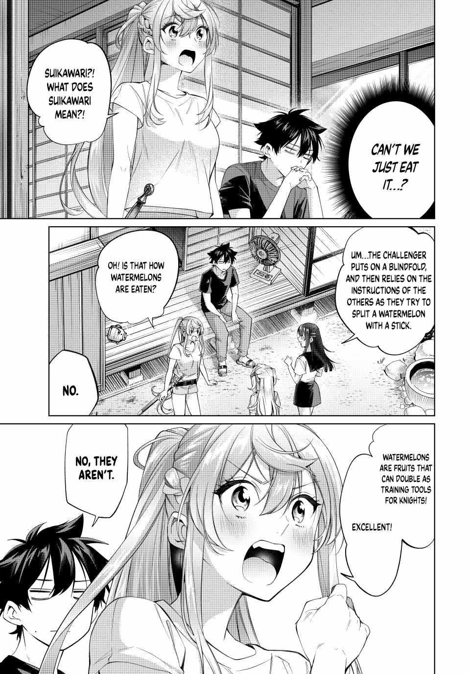 I Found a Female Knight in a Rice Field, in the Countryside They Think She’s My Wife Chapter 62 - Page 13 in English