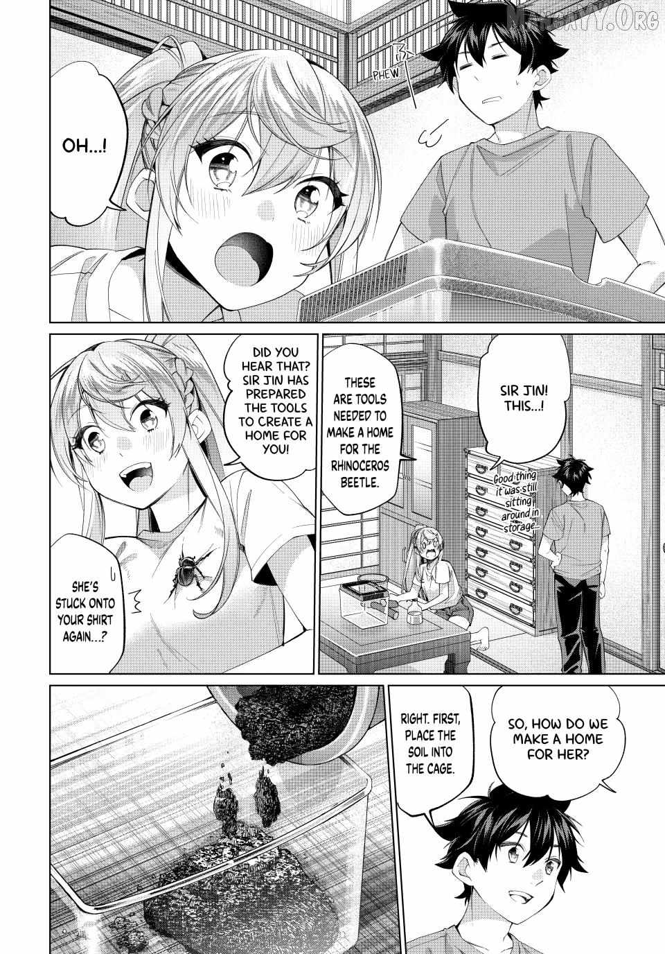 I Found a Female Knight in a Rice Field, in the Countryside They Think She’s My Wife Chapter 67 - Page 12 in English