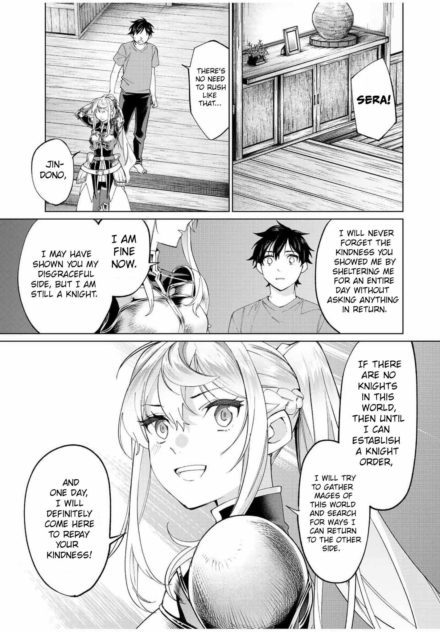 I Found a Female Knight in a Rice Field, in the Countryside They Think She’s My Wife Chapter 7 - Page 11 in English