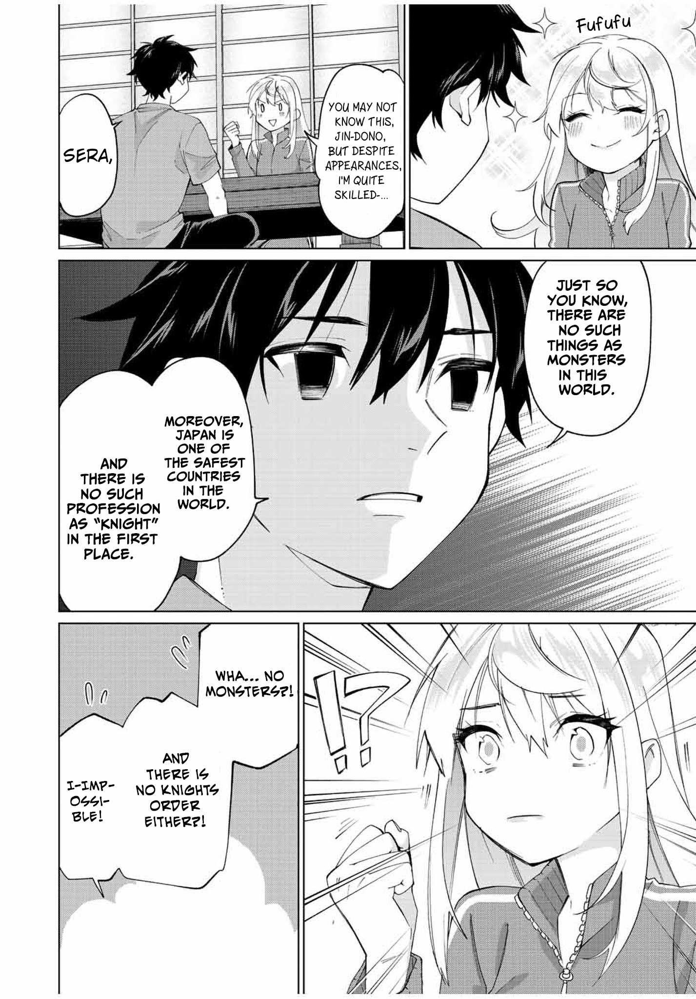 I Found a Female Knight in a Rice Field, in the Countryside They Think She’s My Wife Chapter 7 - Page 8 in English