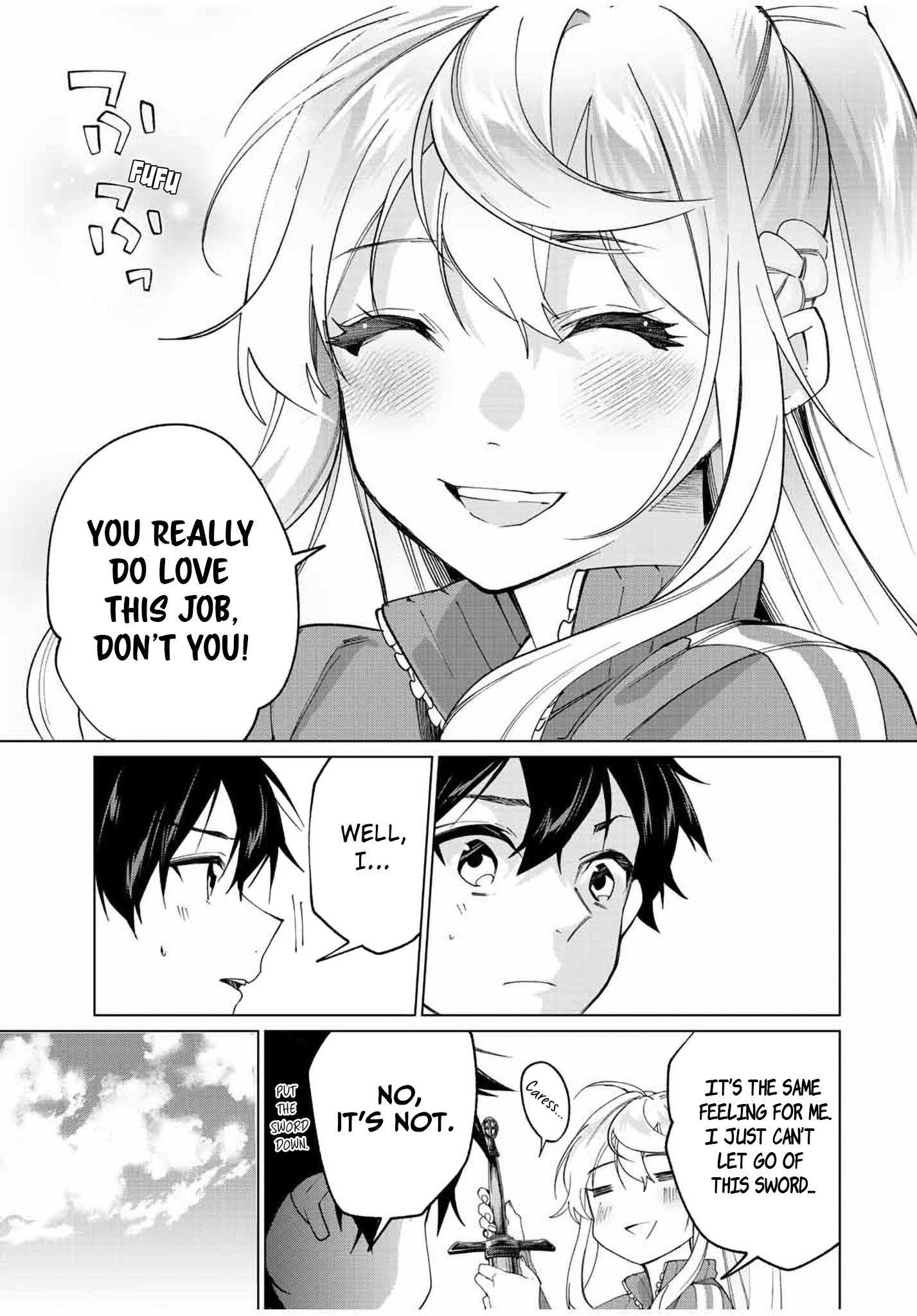 I Found a Female Knight in a Rice Field, in the Countryside They Think She’s My Wife Chapter 8 - Page 11 in English
