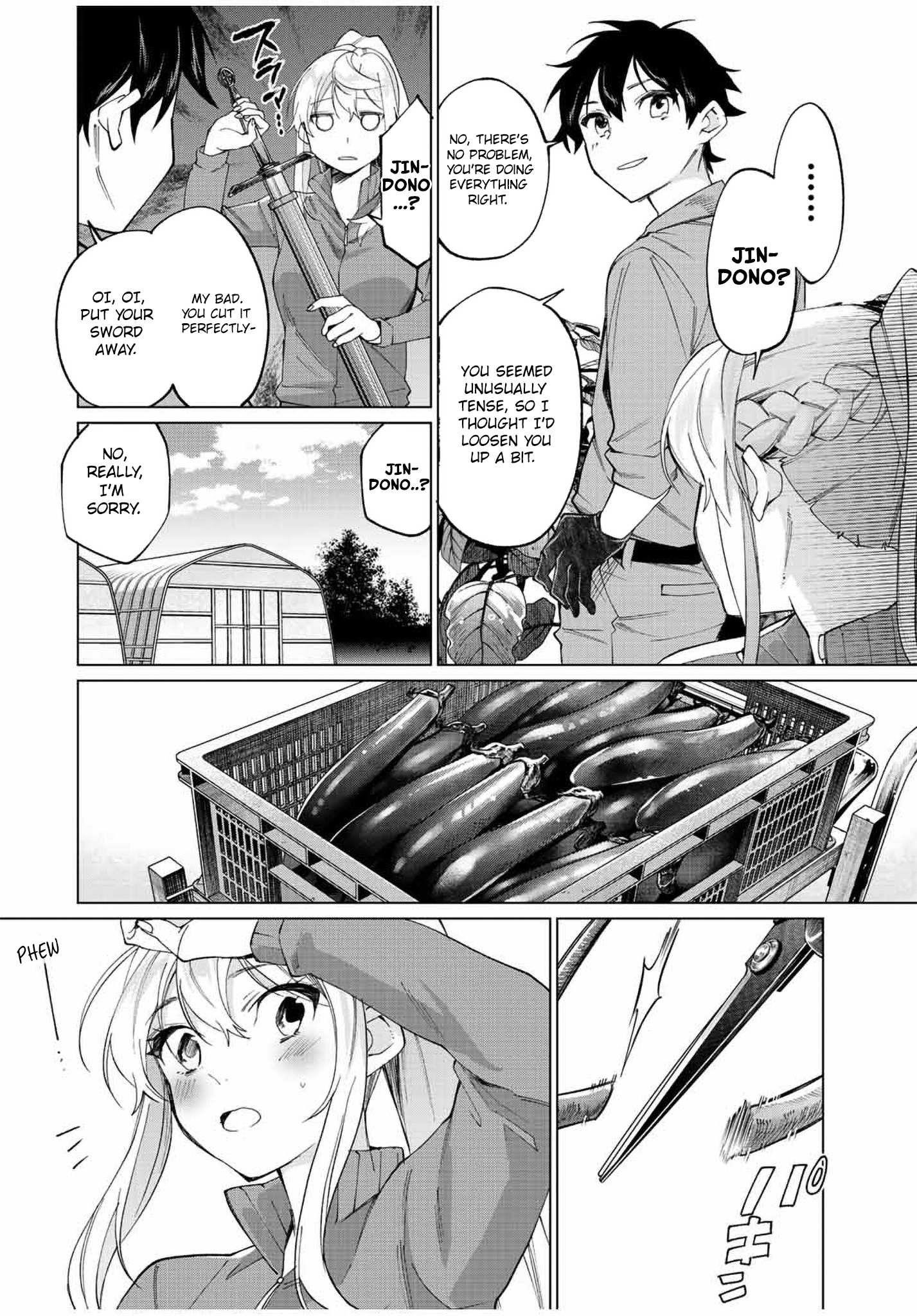I Found a Female Knight in a Rice Field, in the Countryside They Think She’s My Wife Chapter 8 - Page 16 in English