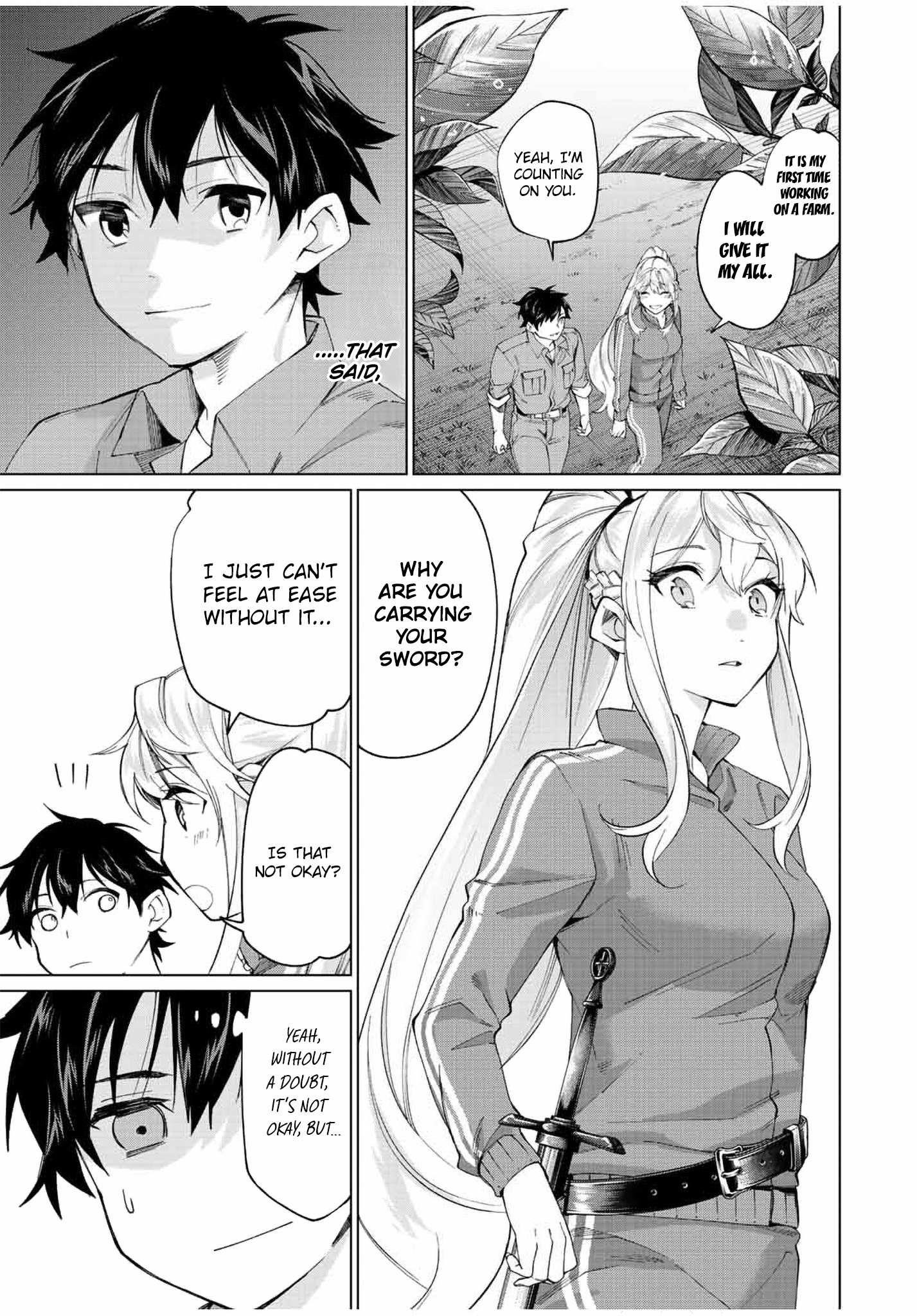 I Found a Female Knight in a Rice Field, in the Countryside They Think She’s My Wife Chapter 8 - Page 3 in English