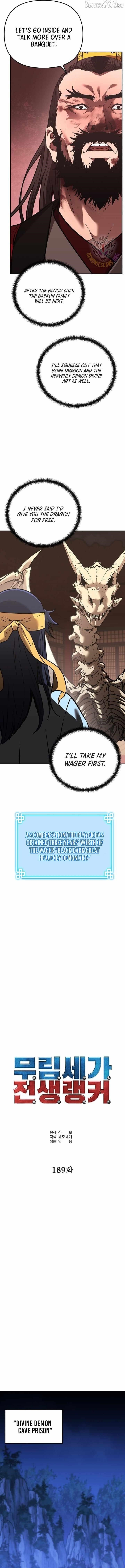 Reincarnation of the Murim Clan’s Former Ranker Chapter 189 - Page 9 in English